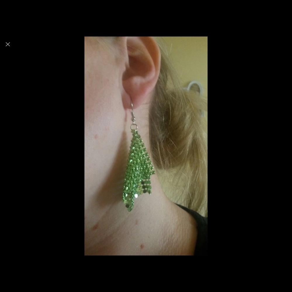 Dangle long earrings